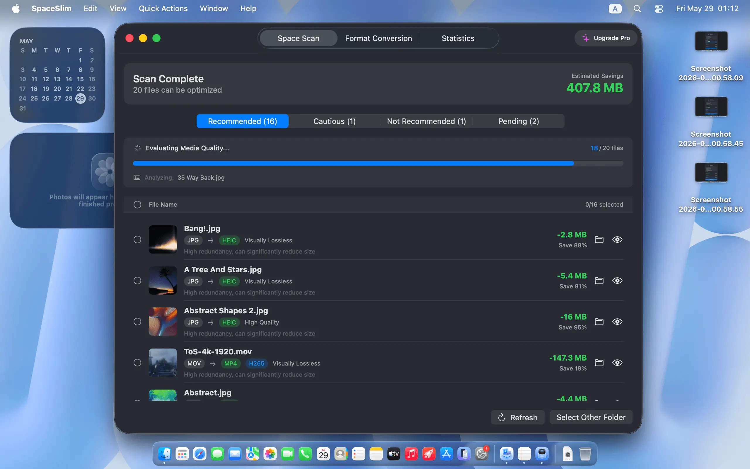 spaceslim screenshot 1