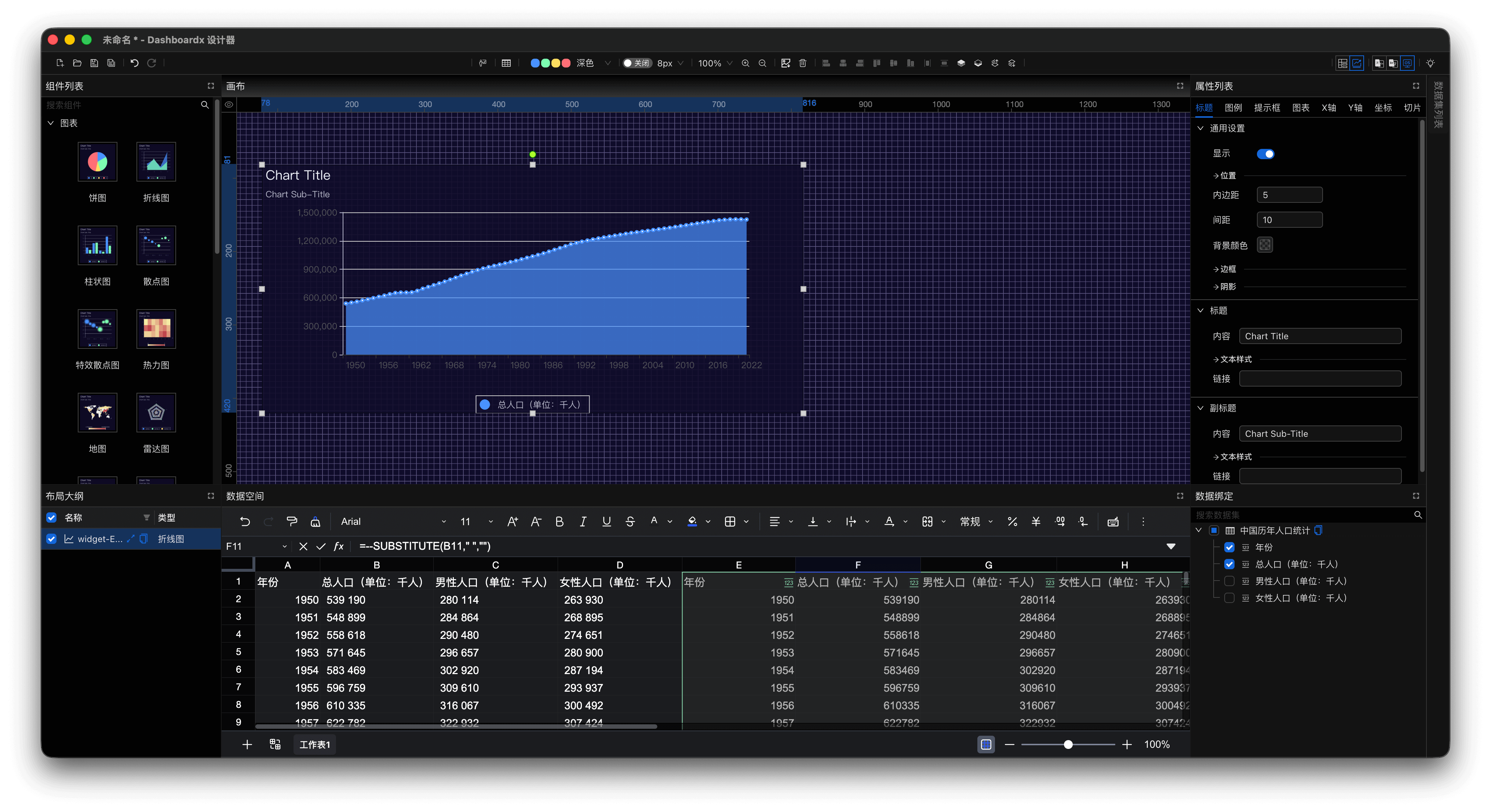 图8 完成数据绑定